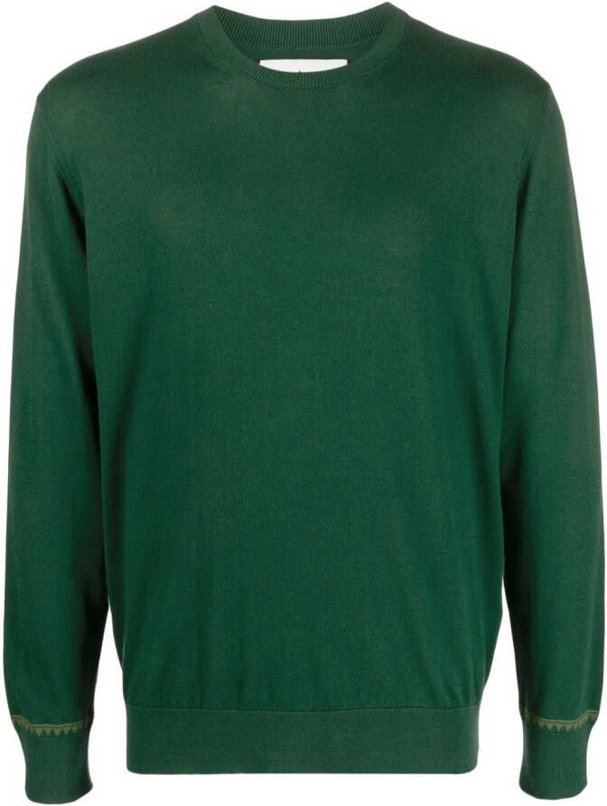 ETRO Sweater met ronde hals Groen