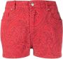 ETRO Denim shorts Rood - Thumbnail 1