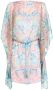 ETRO Jurk met grafische print Blauw - Thumbnail 1