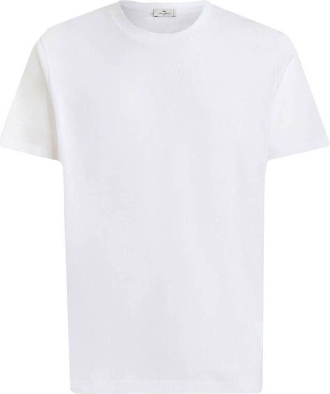 ETRO T-shirt met borduurwerk Wit