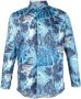 ETRO Overhemd met bloemenprint Blauw - Thumbnail 1