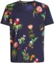 ETRO T-shirt met bloemenprint Blauw - Thumbnail 1
