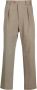 ETRO Gabardine broek Groen - Thumbnail 1