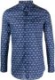 ETRO Overhemd met grafische print Blauw - Thumbnail 1