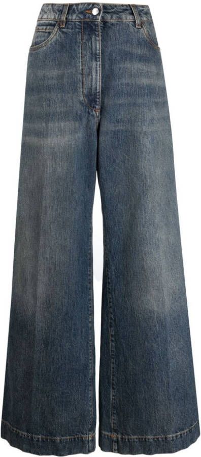 ETRO high-rise flared jeans 200 NAVY