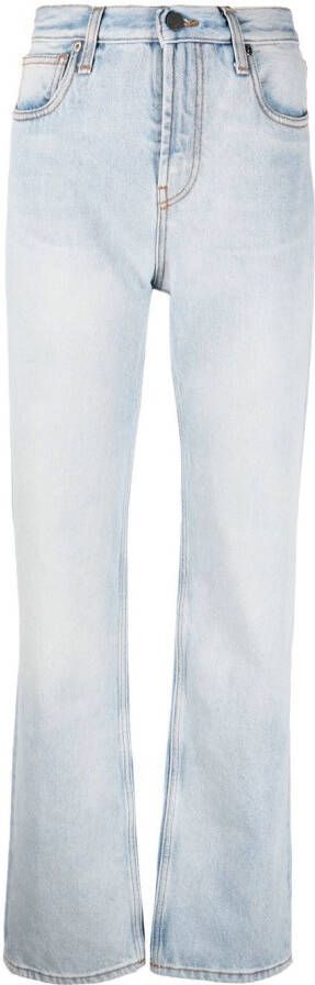 ETRO Jeans met logo-reliëf Blauw
