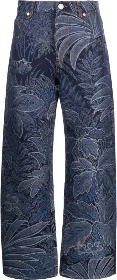ETRO Jeans met wijde pijpen Blauw