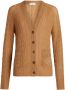 ETRO Kabelgebreid vest Bruin - Thumbnail 1