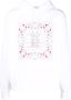 ETRO Katoenen hoodie Wit - Thumbnail 1