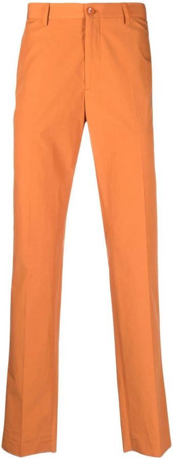 ETRO Katoenen pantalon Oranje