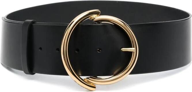 ETRO Leren gespriem Zwart