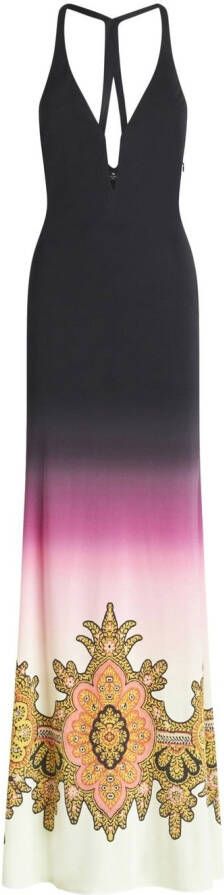 ETRO Maxi-jurk met kleurverloop Zwart