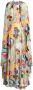 ETRO Zijden jurk met cape en print Veelkleurig - Thumbnail 1