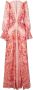 ETRO Maxi-jurk met paisley-print Wit - Thumbnail 1