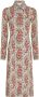 ETRO Midi-jurk met bloemenprint Wit - Thumbnail 1