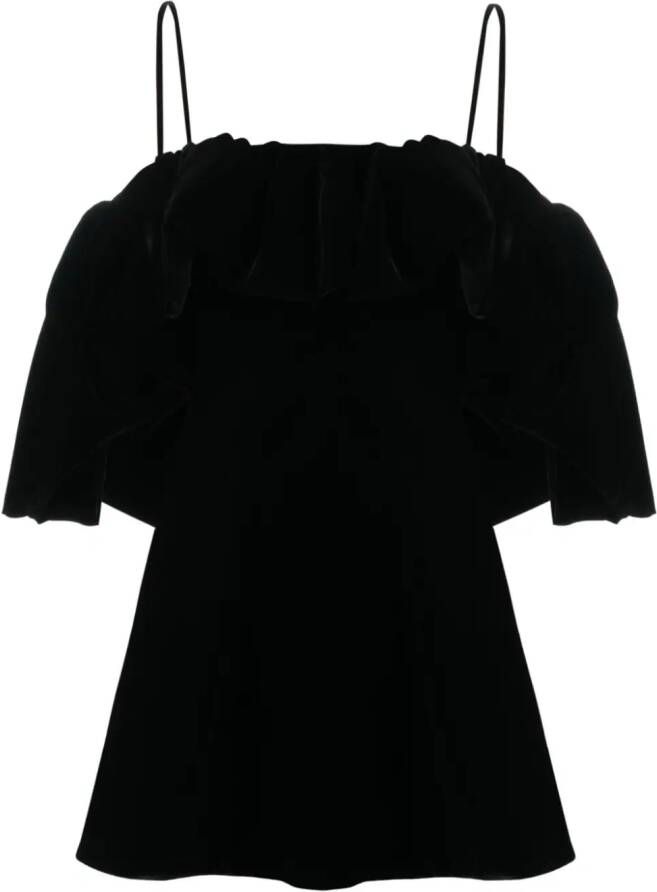 ETRO Off-shoulder jurk Zwart