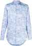 ETRO Overhemd met bloemenprint Blauw - Thumbnail 1