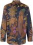 ETRO Overhemd met botanische print Blauw - Thumbnail 1