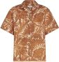 ETRO Overhemd met geborduurd logo Beige - Thumbnail 1
