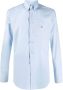 ETRO Overhemd met geborduurd logo Blauw - Thumbnail 1