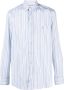 ETRO Overhemd met geborduurd logo Blauw - Thumbnail 1
