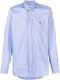 ETRO Overhemd met geborduurd logo Blauw - Thumbnail 1