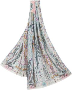 ETRO Sjaal met paisley-print Wit