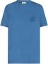 ETRO T-shirt met Pegaso patroon Blauw - Thumbnail 1