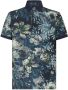 ETRO Poloshirt met bloemenprint Blauw - Thumbnail 1