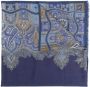 ETRO Sjaal met paisley-print Blauw - Thumbnail 1