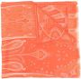 ETRO Sjaal met print Oranje - Thumbnail 1