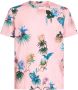 ETRO T-shirt met bloemenprint Roze - Thumbnail 1