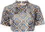 ETRO Top met abstracte print Blauw - Thumbnail 1