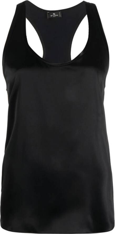 ETRO Top met racerback Zwart