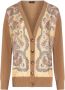 ETRO Vest met bloemenprint Bruin - Thumbnail 1