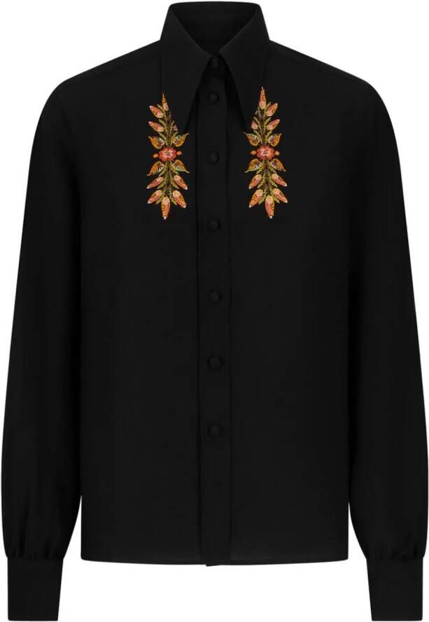 ETRO Zijden blouse Zwart