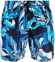 ETRO Zwembroek met abstracte print Blauw - Thumbnail 1
