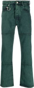 Etudes Straight jeans Groen