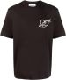 Études Kleine Graffiti Donkerbruin Biologisch Katoenen T-shirt Bruin - Thumbnail 1