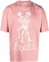 Etudes T-shirt met logoprint Roze - Thumbnail 1