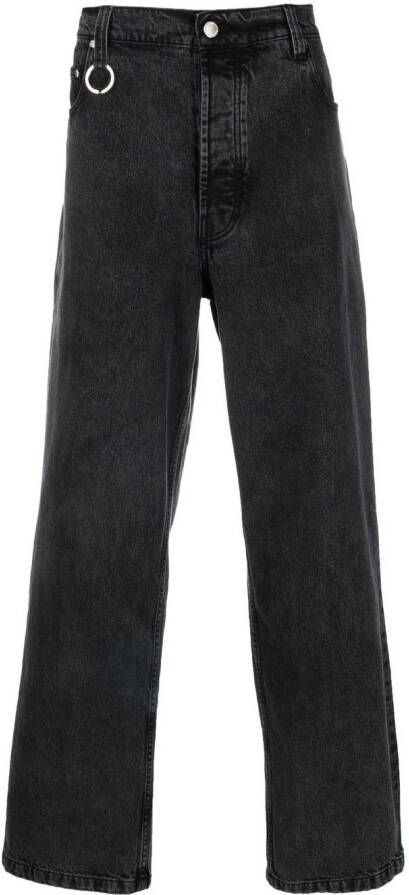 Etudes Straight jeans Zwart