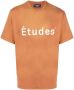 Etudes T-shirt met logoprint Bruin - Thumbnail 1
