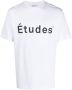 Etudes T-shirt met logoprint Wit - Thumbnail 1