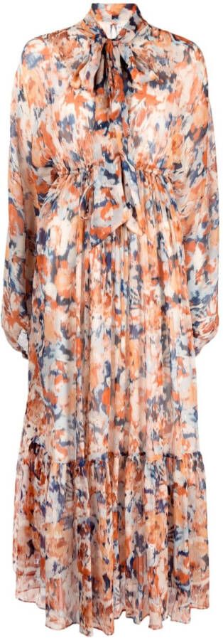 Evarae Maxi-jurk Oranje