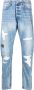 EVISU Gerafelde jeans Blauw - Thumbnail 1