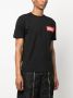 032c T-shirt met logoprint Zwart - Thumbnail 3