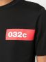 032c T-shirt met logoprint Zwart - Thumbnail 5