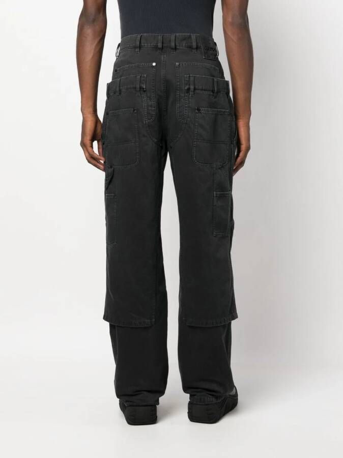 032c Cargo broek Grijs