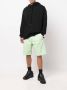 032c Elastische trainingsshorts Groen - Thumbnail 2
