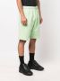 032c Elastische trainingsshorts Groen - Thumbnail 3